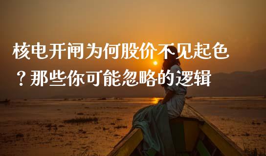 核电开闸为何股价不见起色？那些你可能忽略的逻辑_https://wap.78312.cn_债券资讯_第1张
