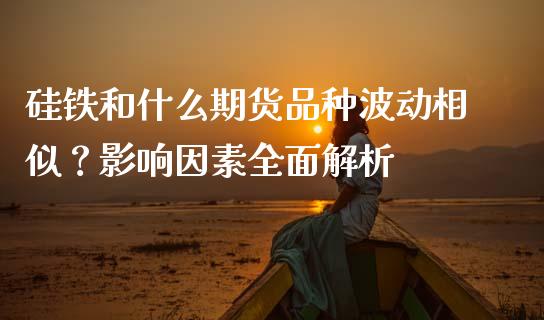 硅铁和什么期货品种波动相似？影响因素全面解析_https://wap.78312.cn_期货开户_第1张