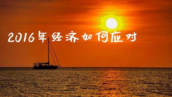 2016年经济如何应对_https://wap.78312.cn_外汇交易_第1张