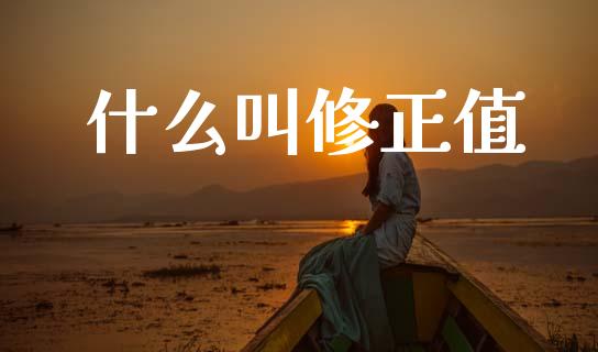 什么叫修正值_https://wap.78312.cn_债券资讯_第1张