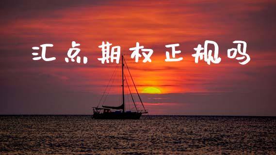 汇点期权正规吗_https://wap.78312.cn_债券资讯_第1张