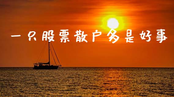 一只股票散户多是好事_https://wap.78312.cn_期货开户_第1张