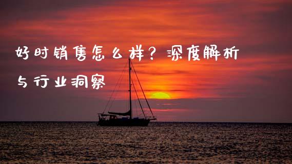 好时销售怎么样？深度解析与行业洞察_https://wap.78312.cn_金融监管_第1张