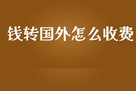 钱转国外怎么收费_https://wap.78312.cn_外汇交易_第1张