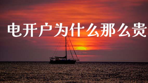 电开户为什么那么贵_https://wap.78312.cn_财经新闻_第1张