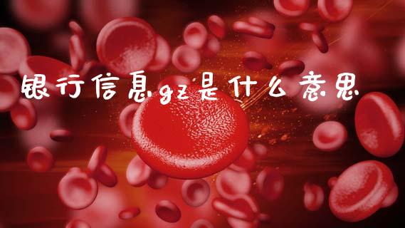 银行信息gz是什么意思_https://wap.78312.cn_外汇交易_第1张