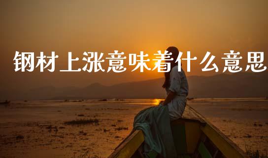 钢材上涨意味着什么意思_https://wap.78312.cn_外汇交易_第1张