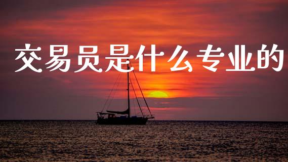 交易员是什么专业的_https://wap.78312.cn_财经新闻_第1张
