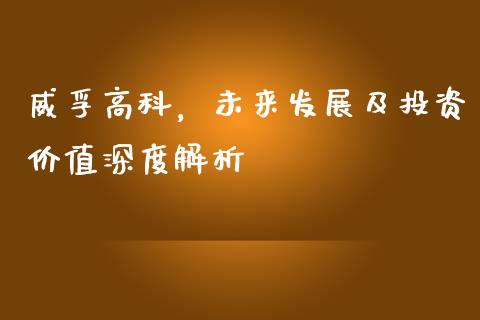 威孚高科，未来发展及投资价值深度解析_https://wap.78312.cn_全球市场_第1张