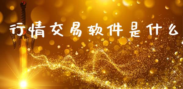行情交易软件是什么_https://wap.78312.cn_外汇交易_第1张