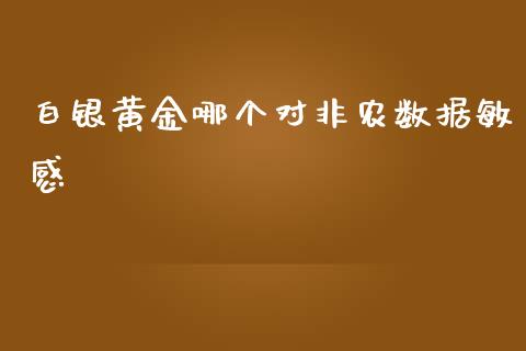 白银黄金哪个对非农数据敏感_https://wap.78312.cn_债券资讯_第1张